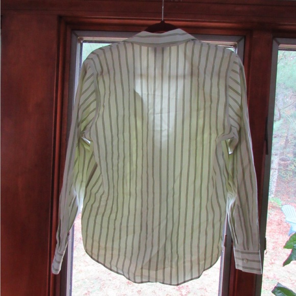 Talbots Cotton Long-Sleeve Button-Down - Picture 2 of 4